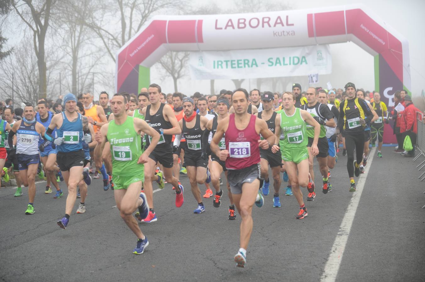 La Media Maratón de Vitoria (Salida y primer tramo)