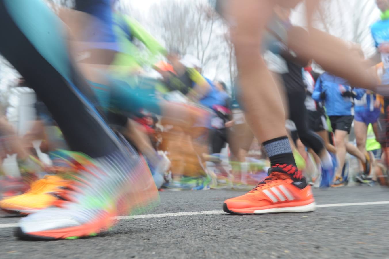 La Media Maratón de Vitoria (Salida y primer tramo)