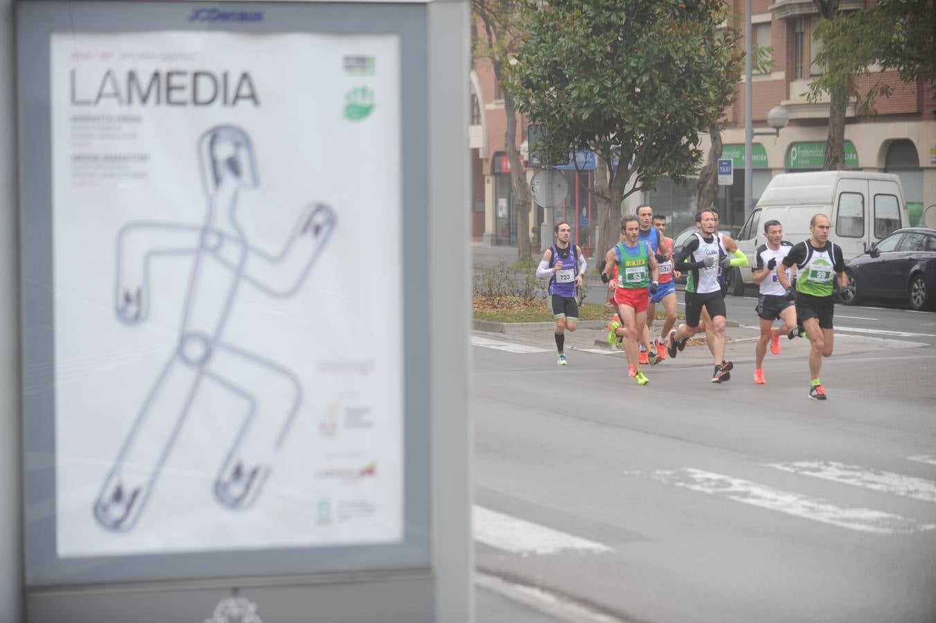 La Media Maratón de Vitoria (Salida y primer tramo)