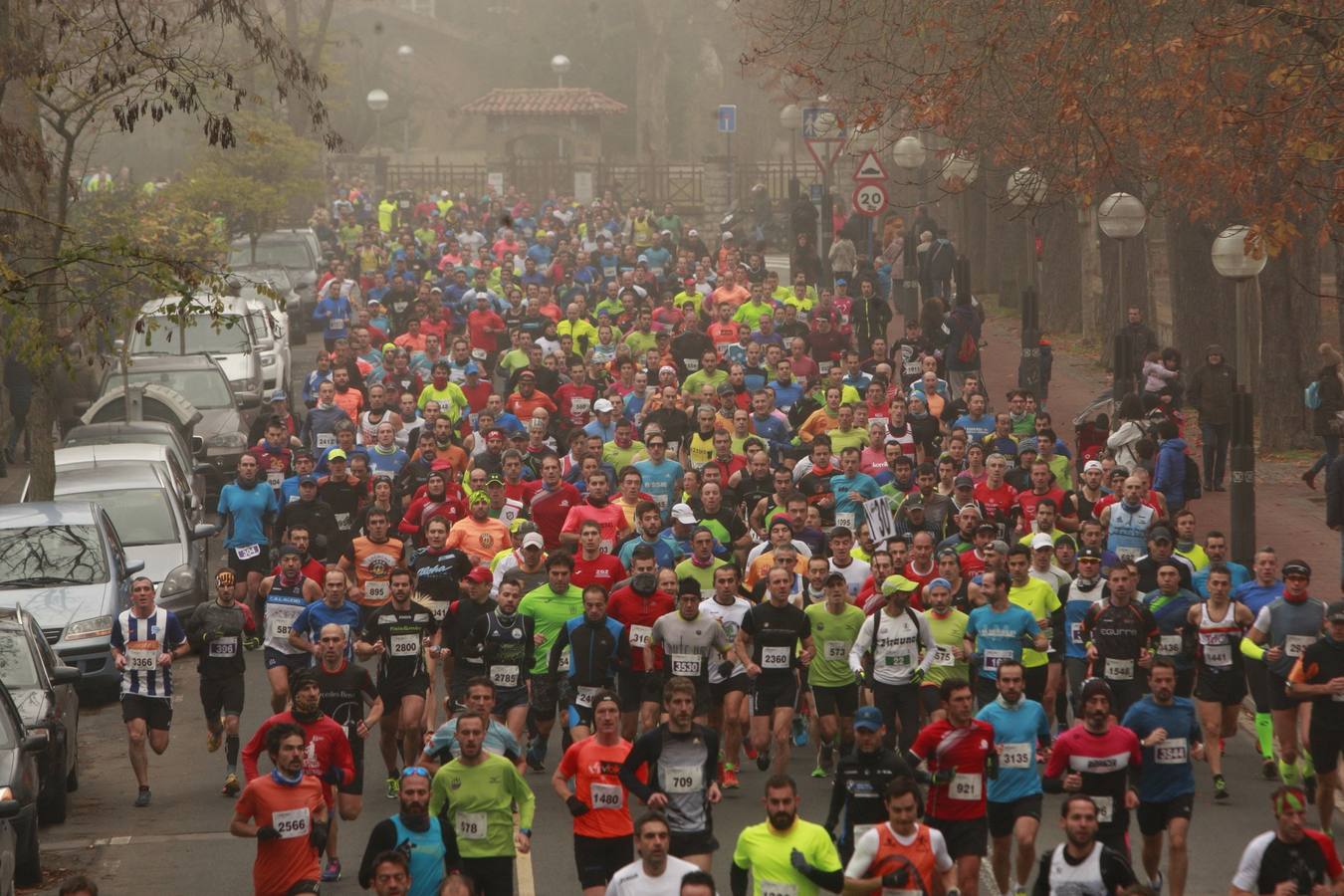 La Media Maratón de Vitoria (Salida y primer tramo)