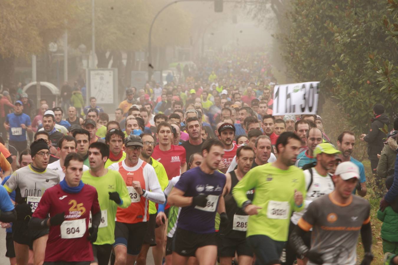 La Media Maratón de Vitoria (Salida y primer tramo)