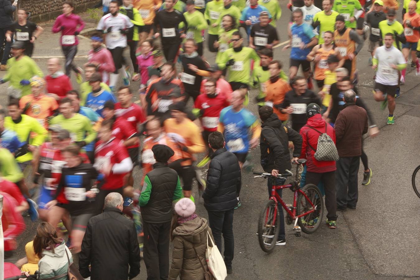 La Media Maratón de Vitoria (Salida y primer tramo)