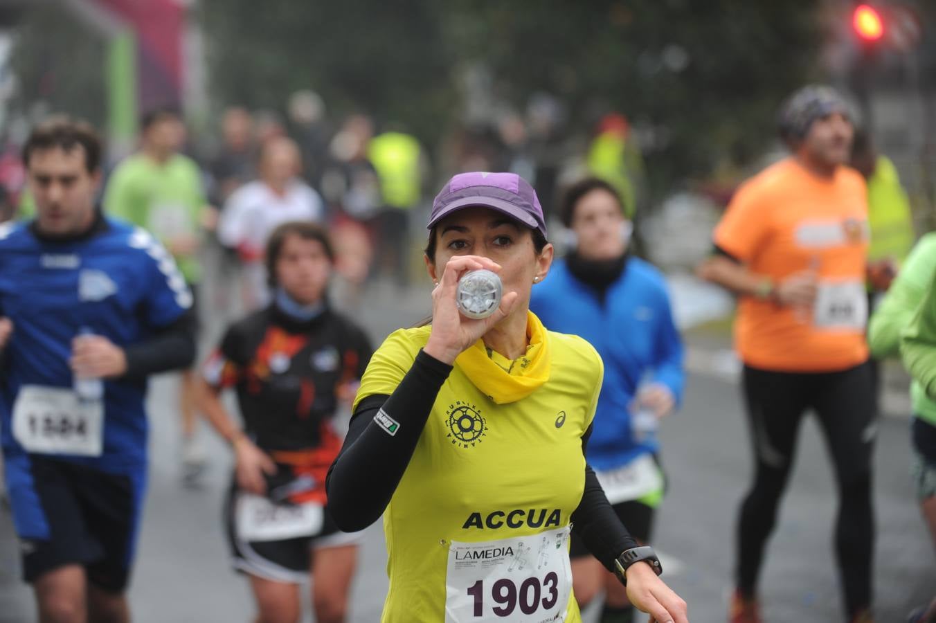 La Media Maratón de Vitoria (Salida y primer tramo)