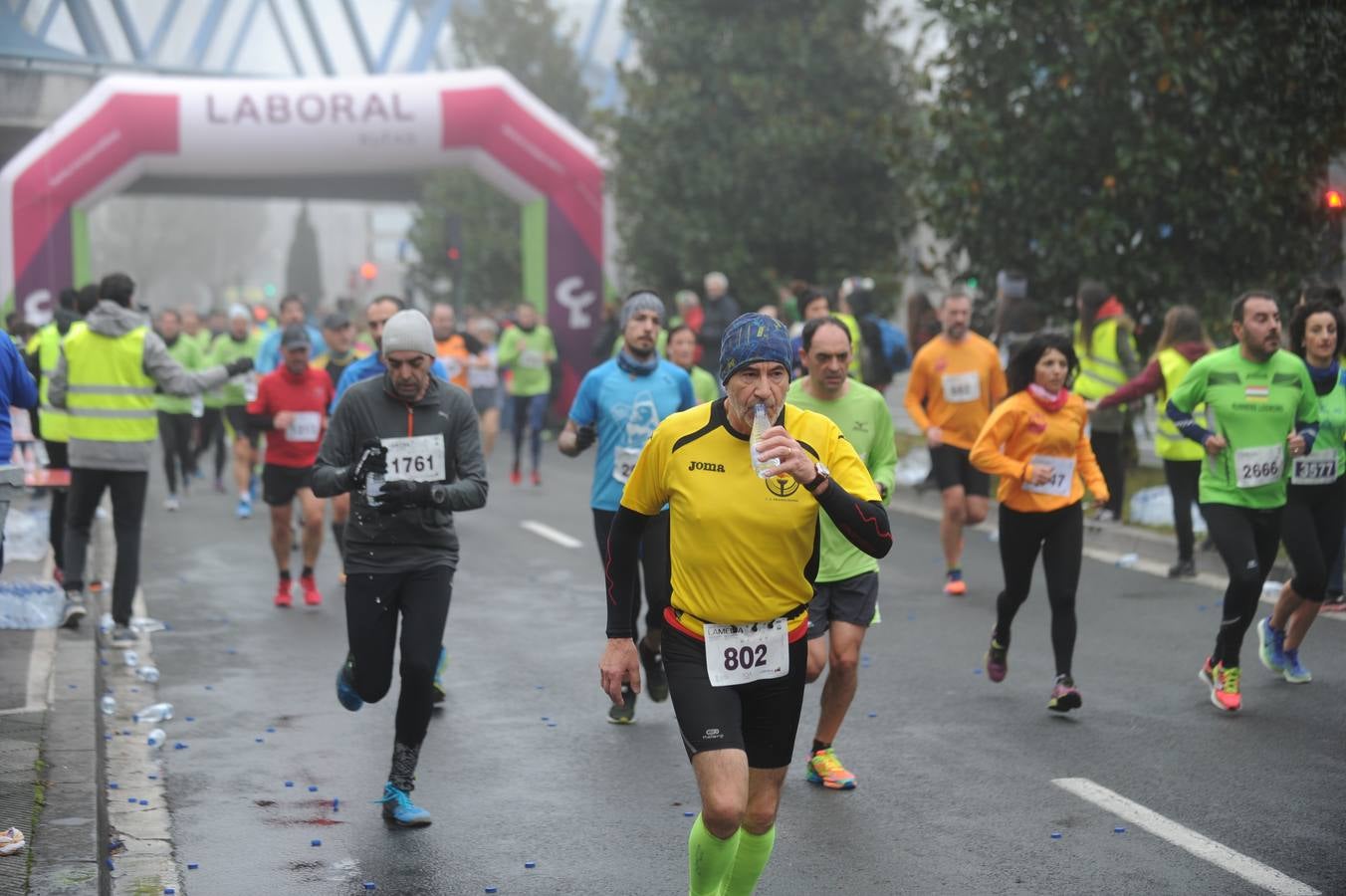 La Media Maratón de Vitoria (Salida y primer tramo)