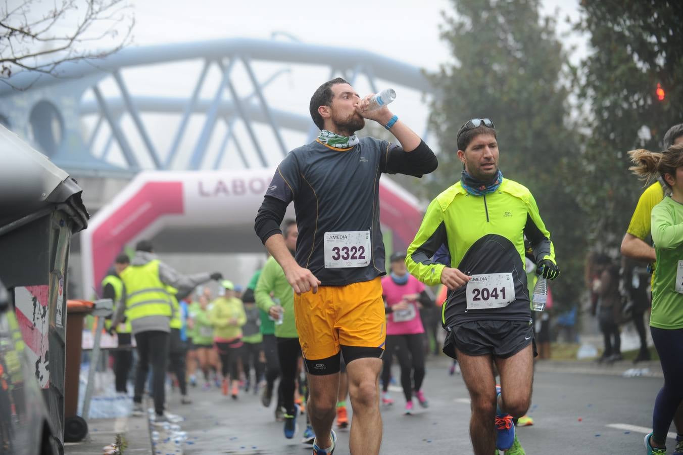 La Media Maratón de Vitoria (Salida y primer tramo)