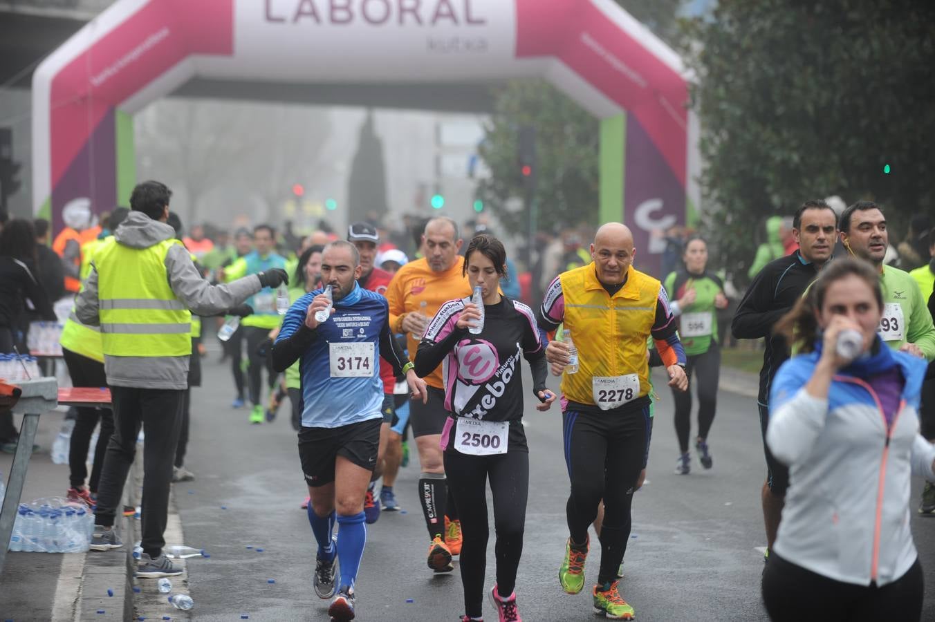 La Media Maratón de Vitoria (Salida y primer tramo)