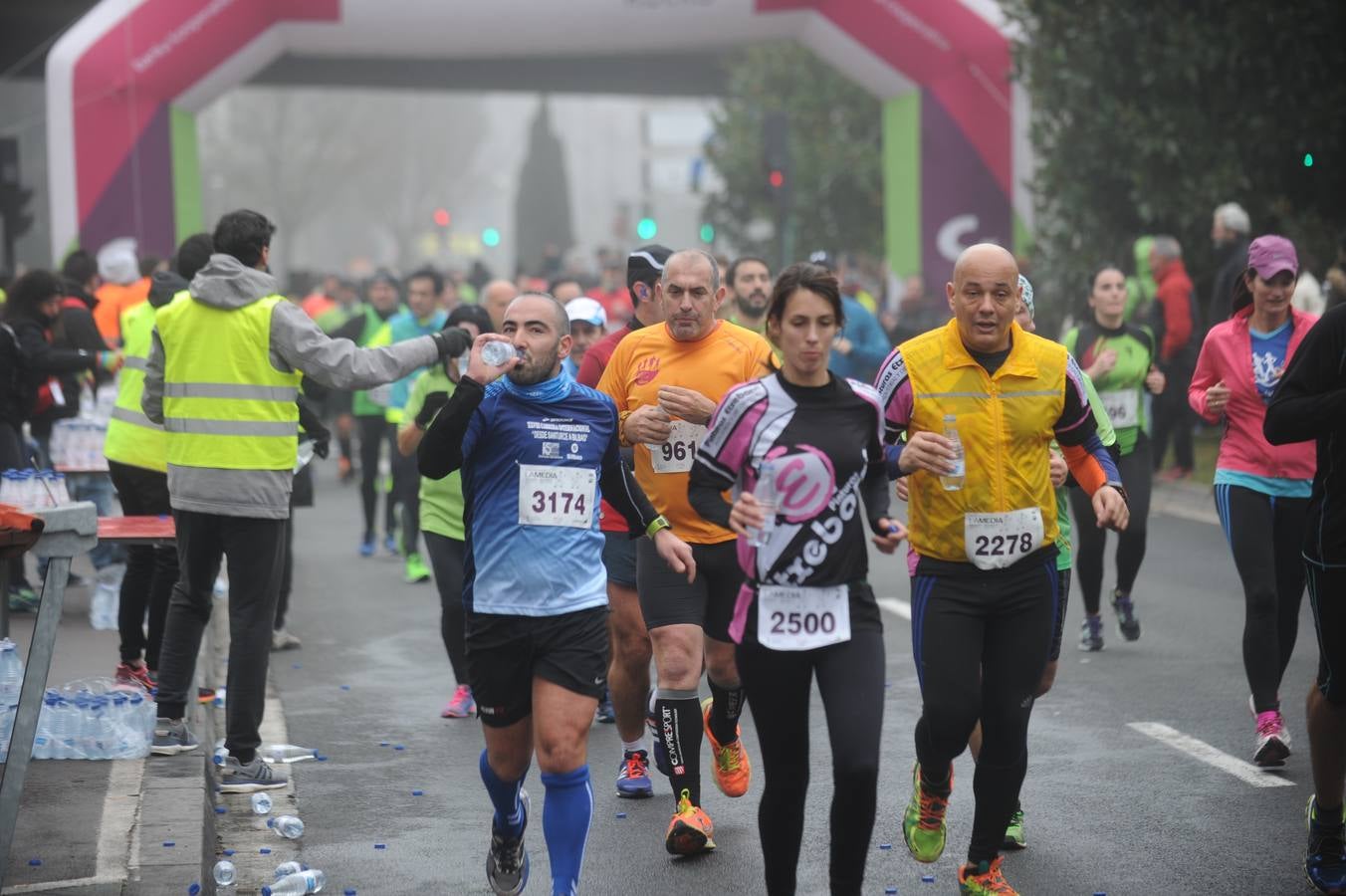 La Media Maratón de Vitoria (Salida y primer tramo)