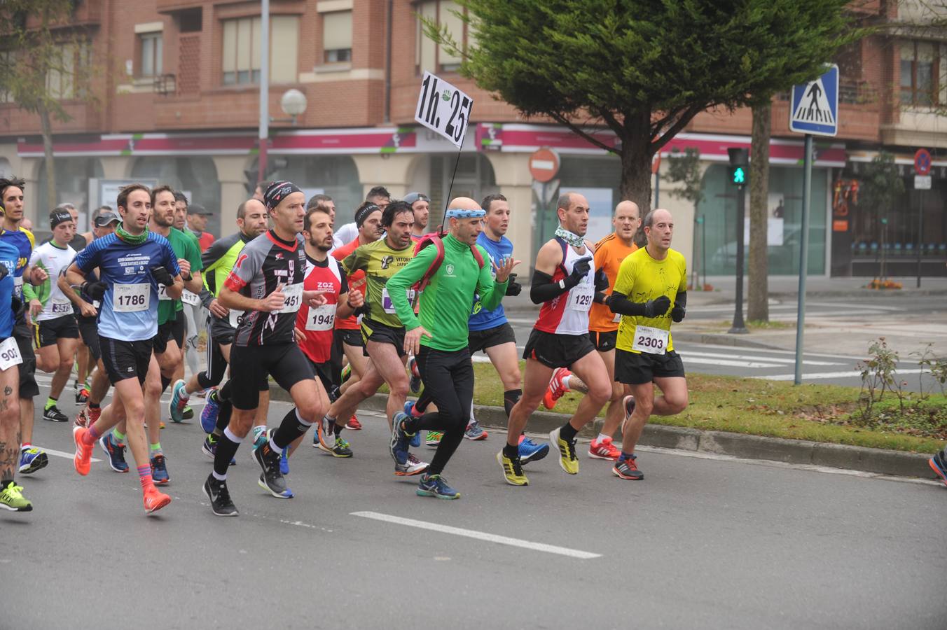 La Media Maratón de Vitoria (Salida y primer tramo)