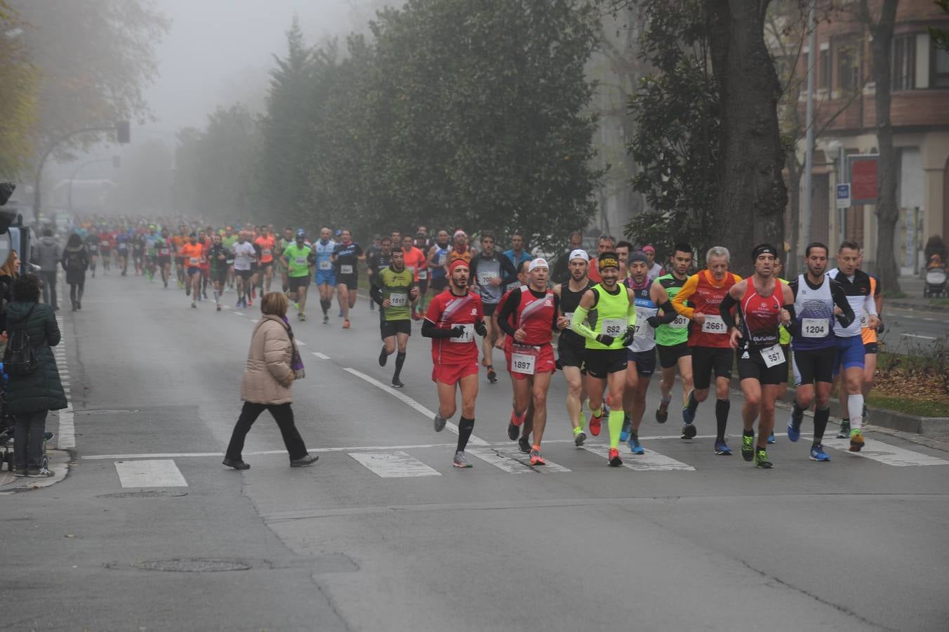 La Media Maratón de Vitoria (Salida y primer tramo)