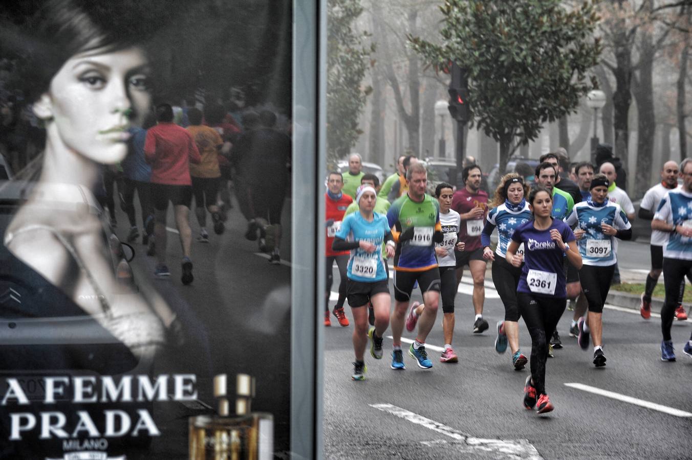 La Media Maratón de Vitoria (Salida y primer tramo)