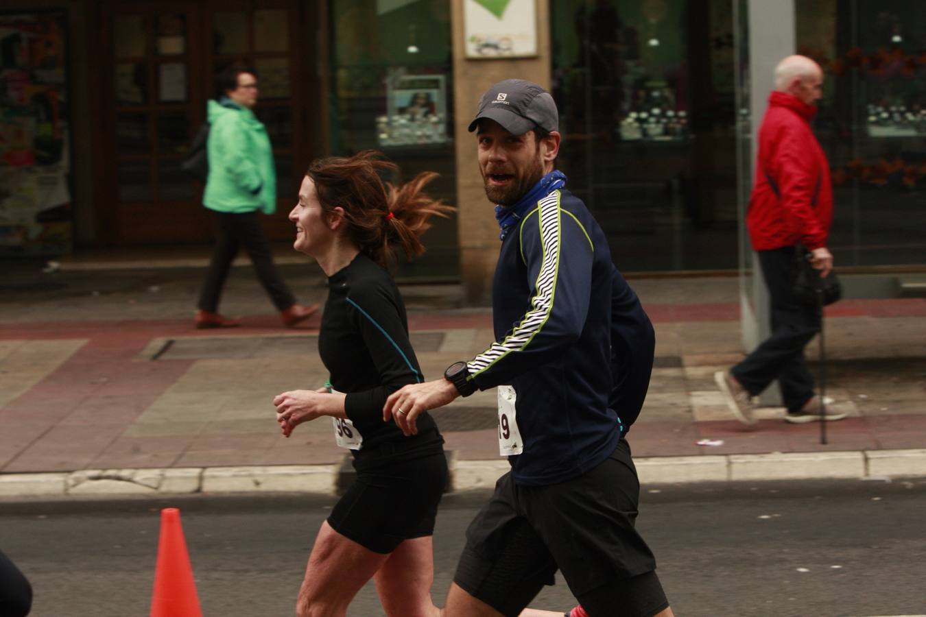 La Media Maratón de Vitoria (II - tramo final y meta)