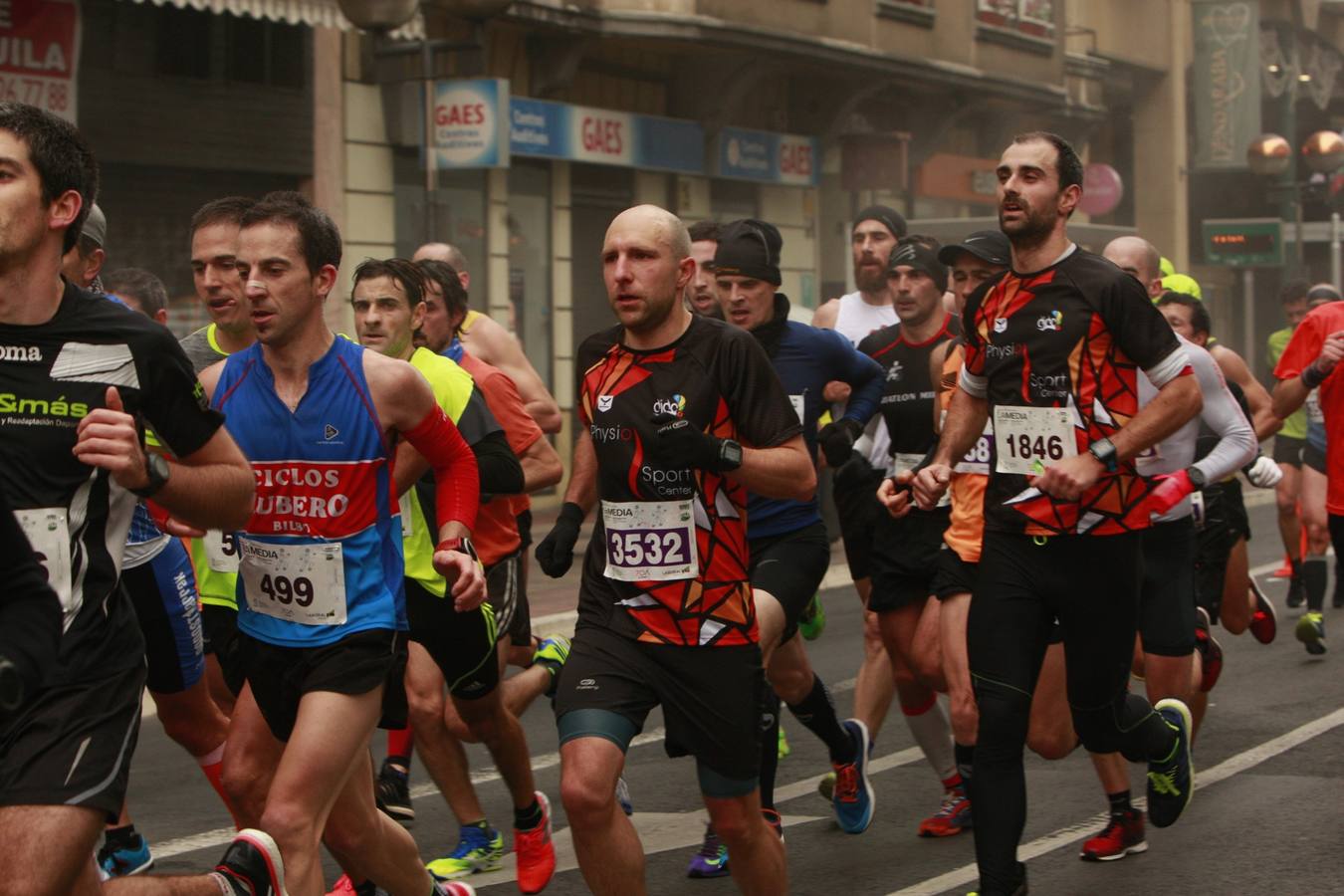 La Media Maratón de Vitoria (II - tramo final y meta)