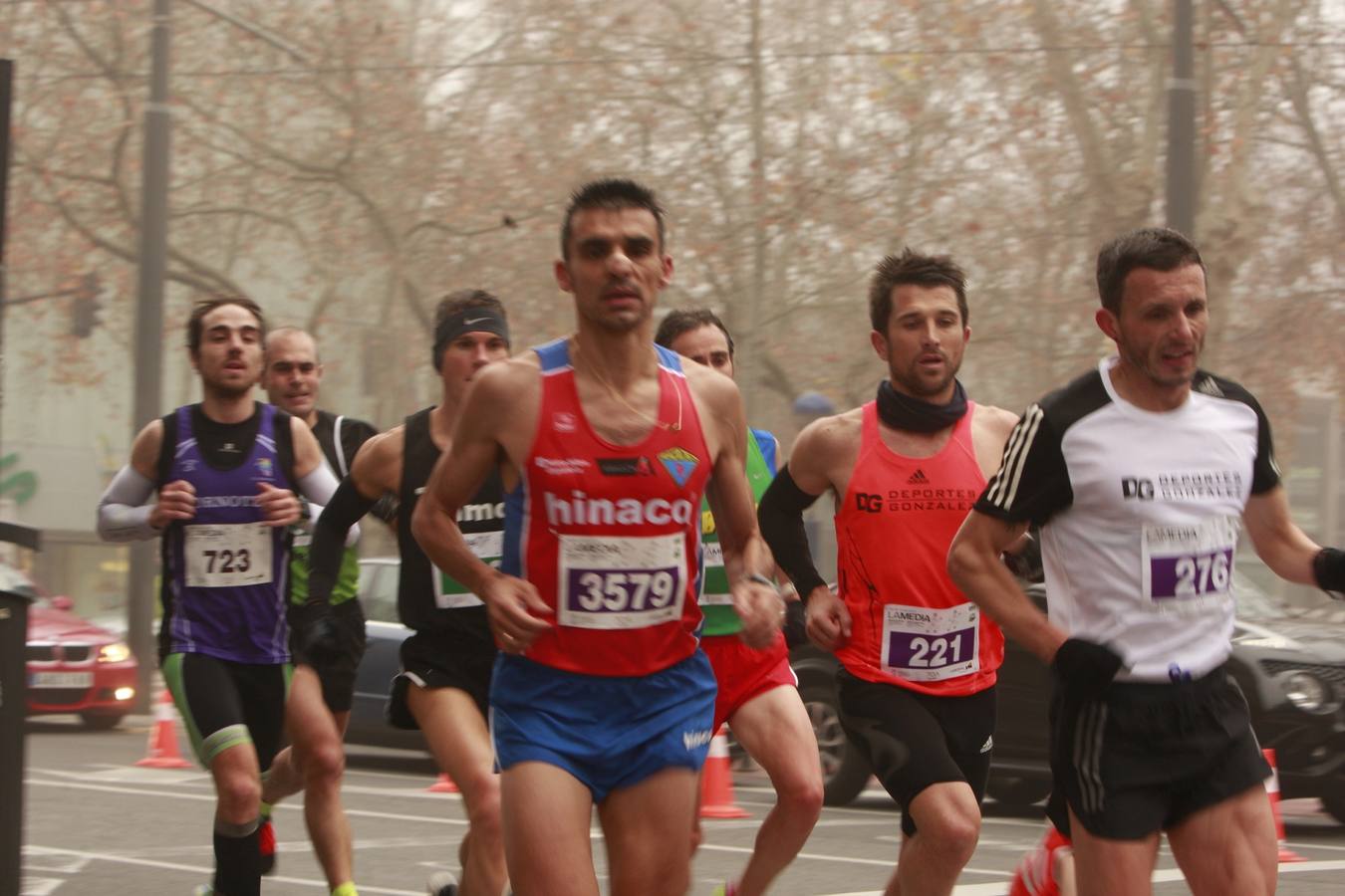 La Media Maratón de Vitoria (II - tramo final y meta)