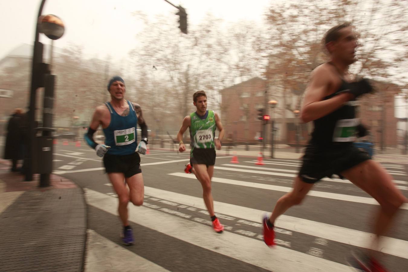 La Media Maratón de Vitoria (II - tramo final y meta)