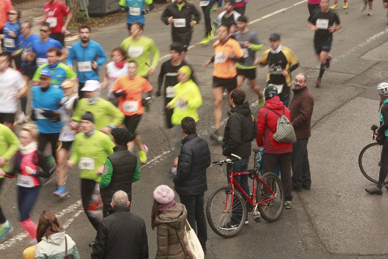 La Media Maratón de Vitoria (II - tramo final y meta)