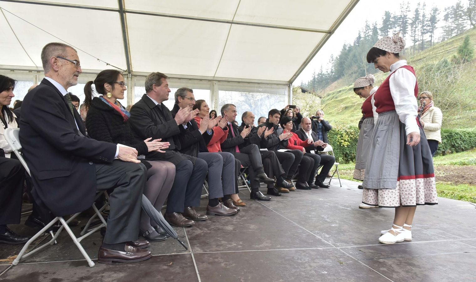 Homenaje a Barandiaran, padre de la cultura vasca