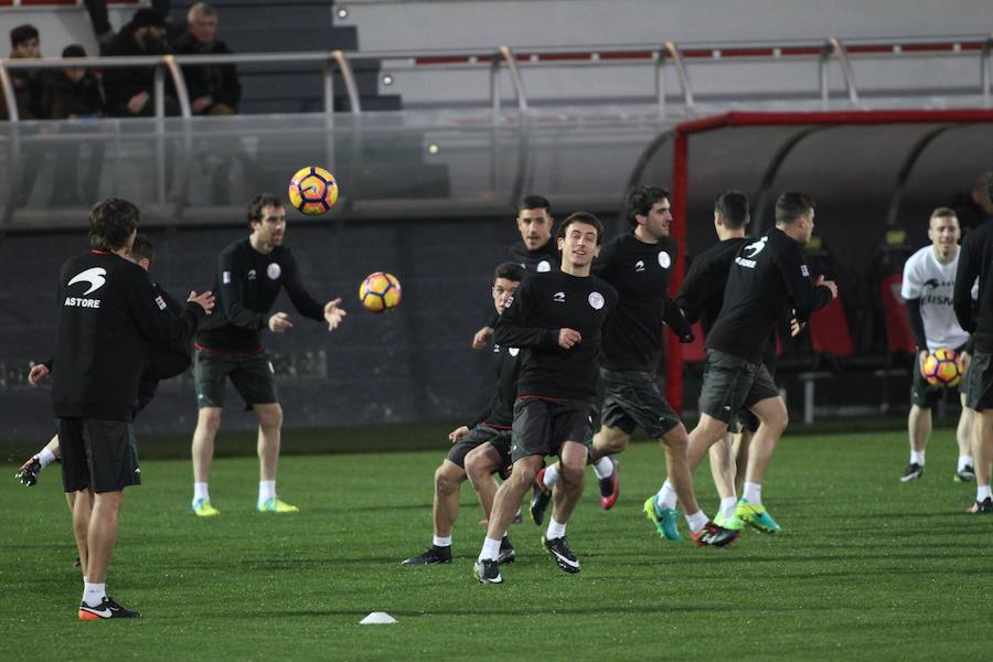 El entrenamiento de Euskal Selekzioa, en imágenes