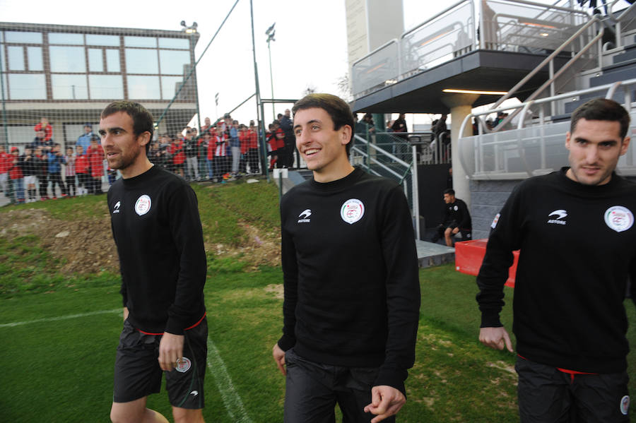 El entrenamiento de Euskal Selekzioa, en imágenes