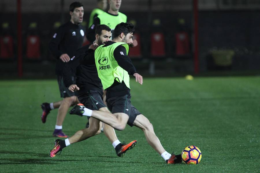 El entrenamiento de Euskal Selekzioa, en imágenes