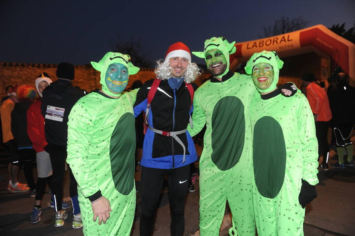 Calentamiento para la San Silvestre de Vitoria 2016