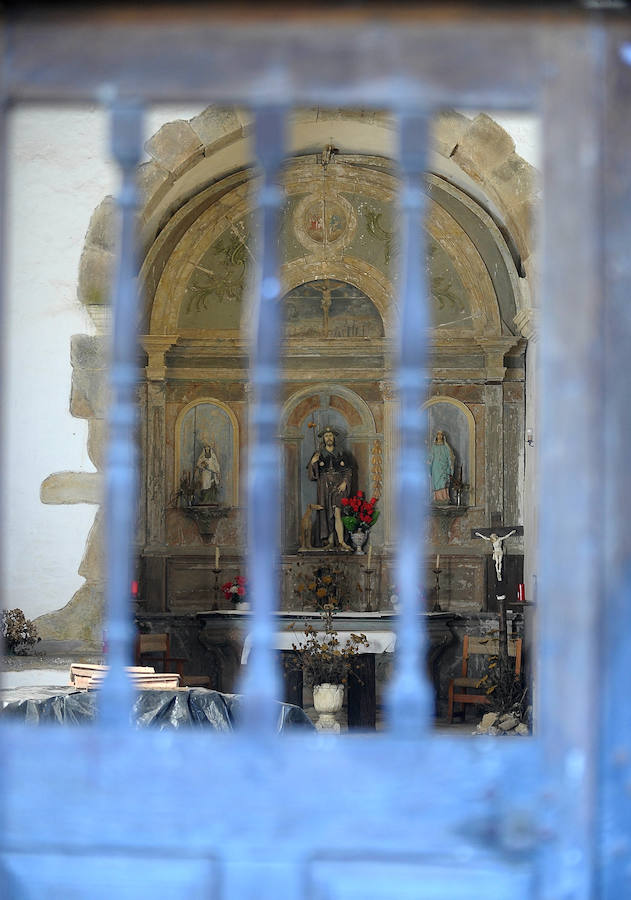 Así de fría estaba la mañana en El Regato y en Otxandio