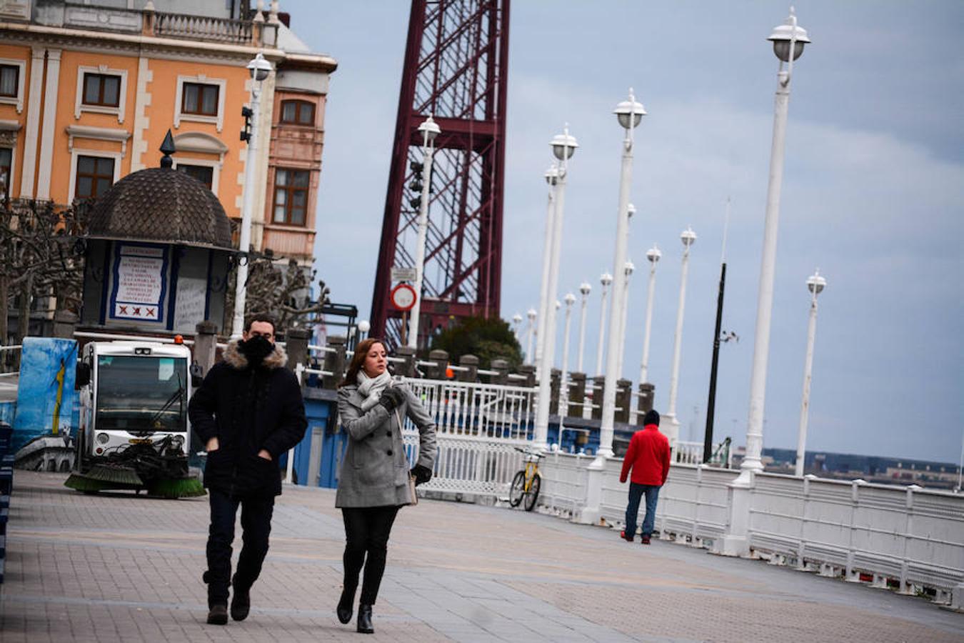 Bizkaia se congela por la ola de frío