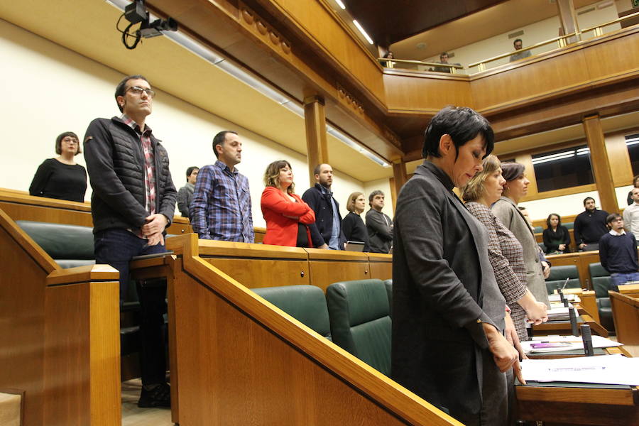 Homenaje silencioso del Parlamento vasco a Gregorio Ordóñez