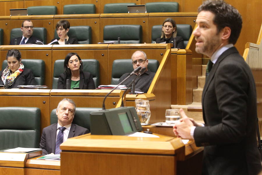 Homenaje silencioso del Parlamento vasco a Gregorio Ordóñez