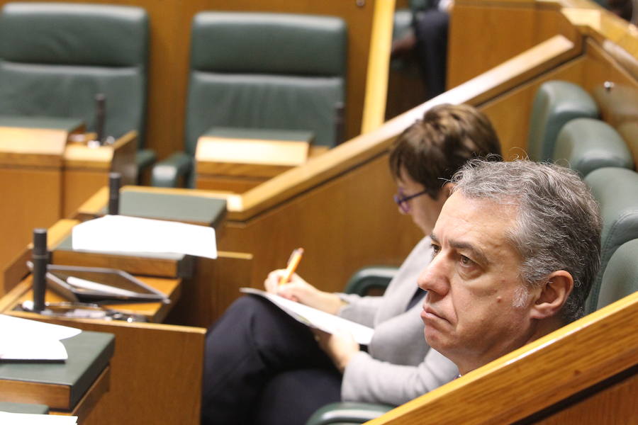 Homenaje silencioso del Parlamento vasco a Gregorio Ordóñez