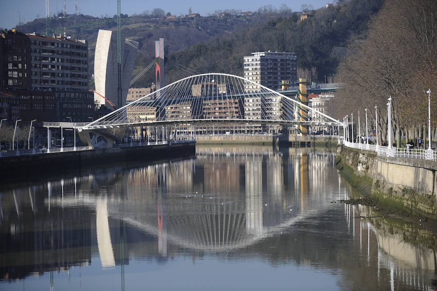 Vista del Puente Zubizuri.