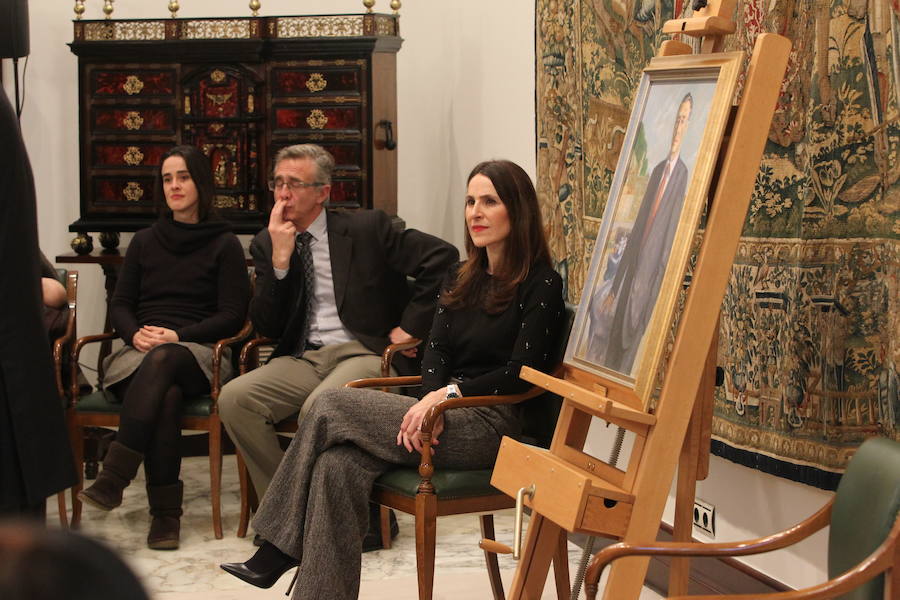 Homenaje a Joseba Leizaola en el Parlamento vasco