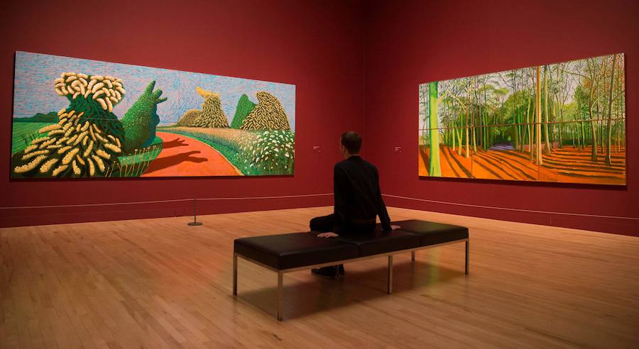 David Hockney, en el Tate Britain