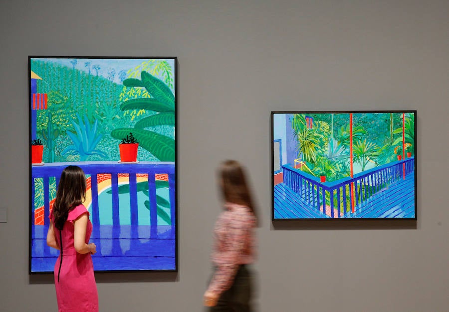 David Hockney, en el Tate Britain