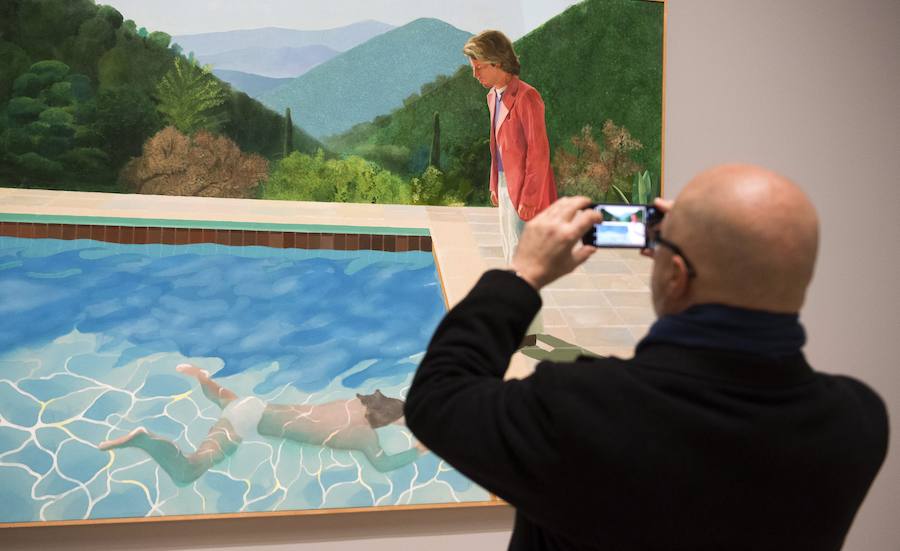 David Hockney, en el Tate Britain