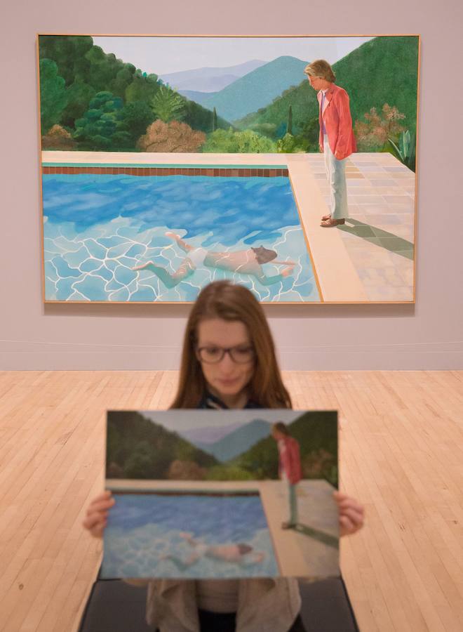 David Hockney, en el Tate Britain