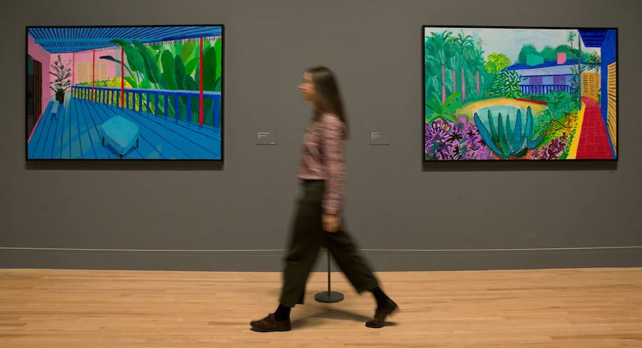 David Hockney, en el Tate Britain