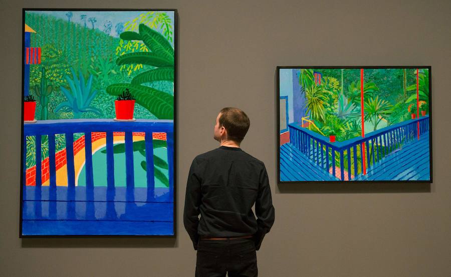 David Hockney, en el Tate Britain