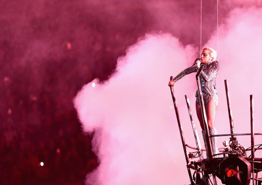 El espectáculo de Lady Gaga en la Super Bowl