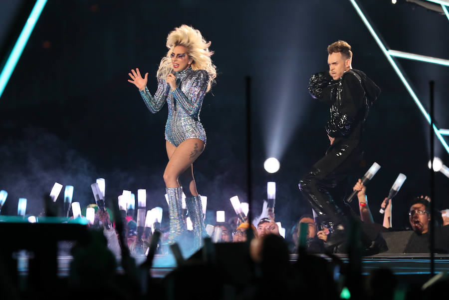 El espectáculo de Lady Gaga en la Super Bowl
