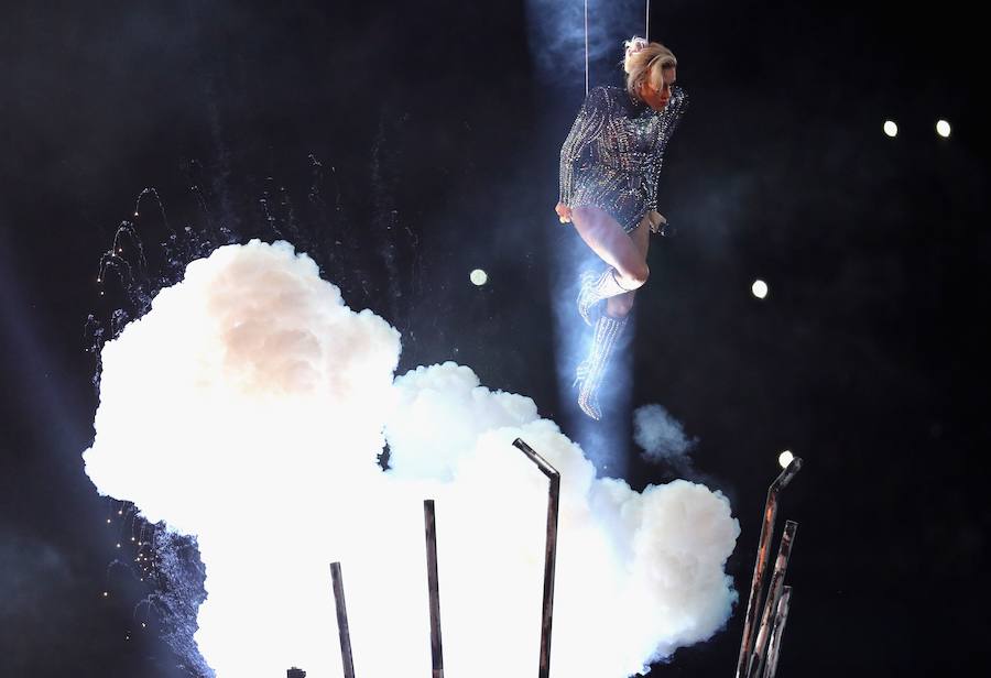 El espectáculo de Lady Gaga en la Super Bowl