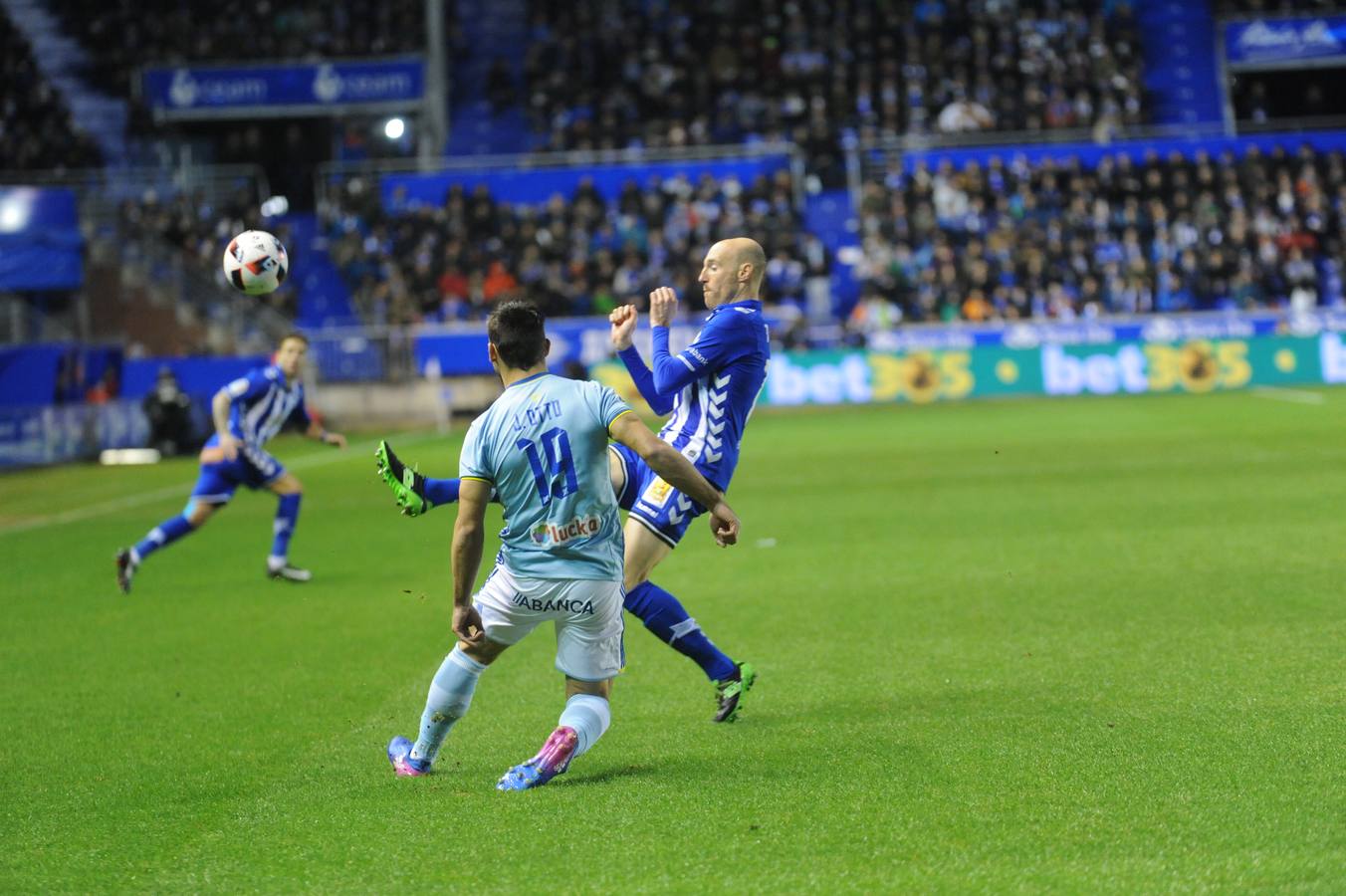Semifinal de Copa entre el Alavés y el Celta