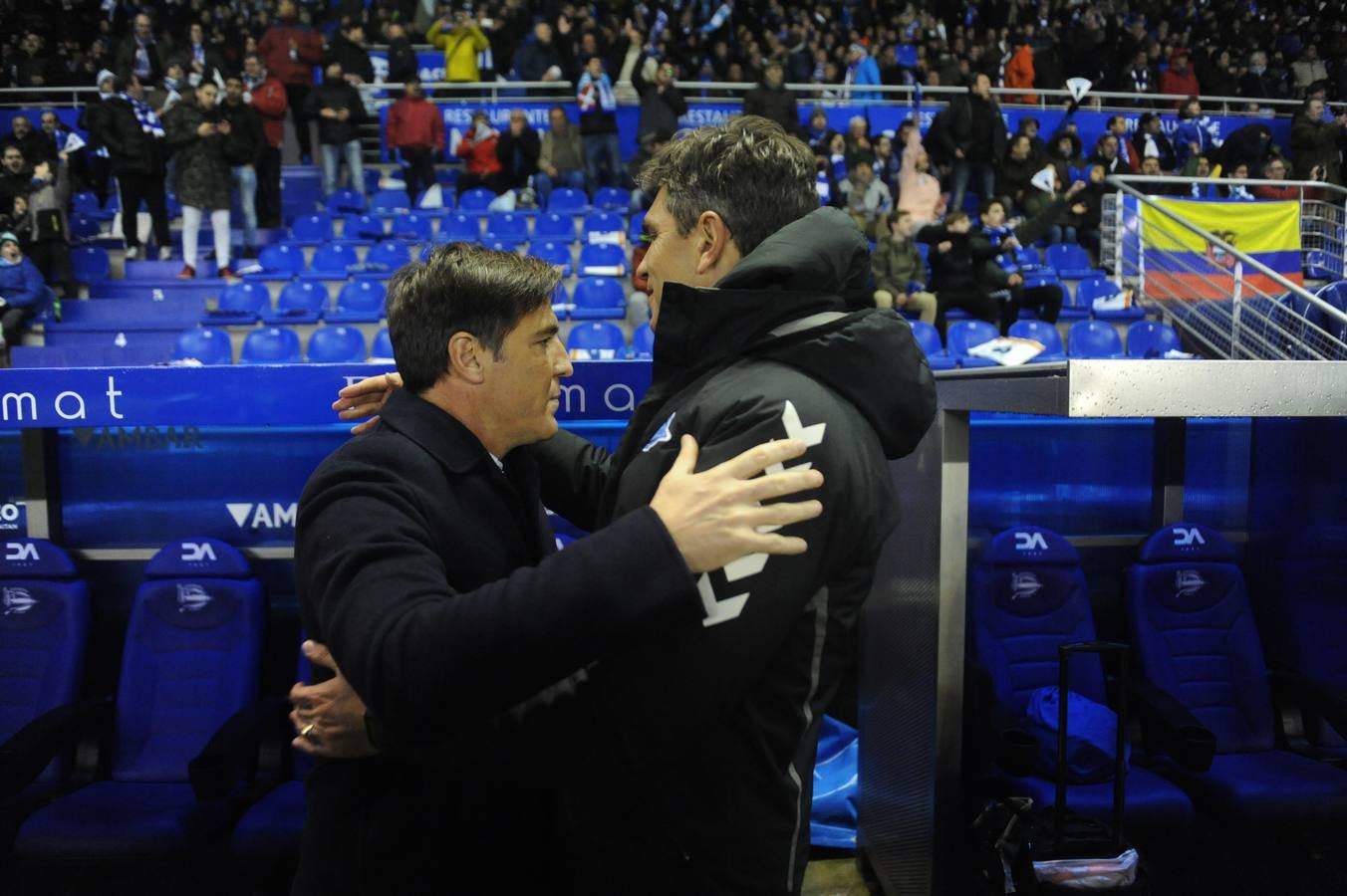 Semifinal de Copa entre el Alavés y el Celta