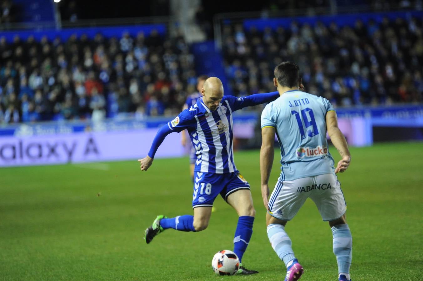 Semifinal de Copa entre el Alavés y el Celta