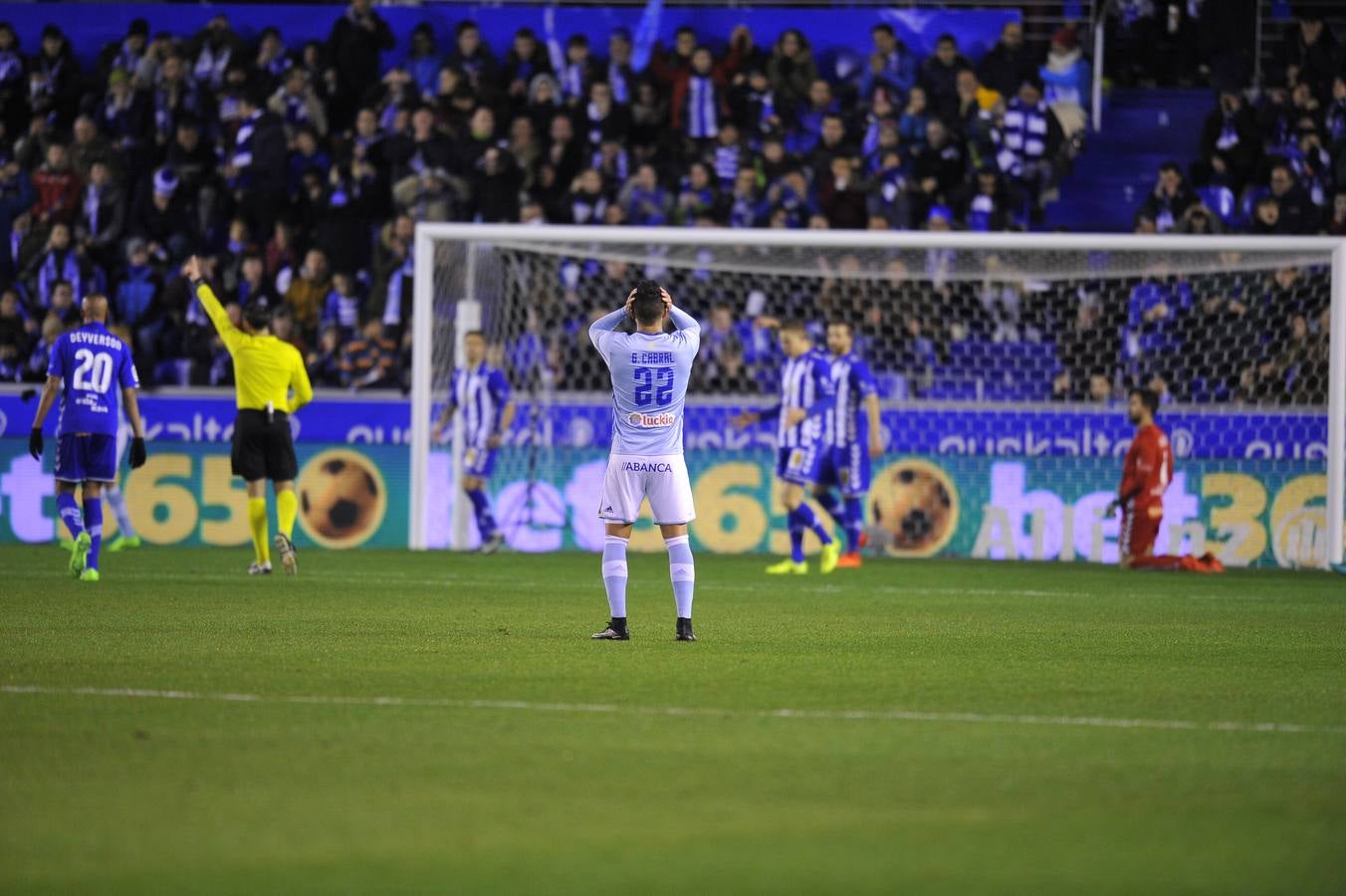 Semifinal de Copa entre el Alavés y el Celta