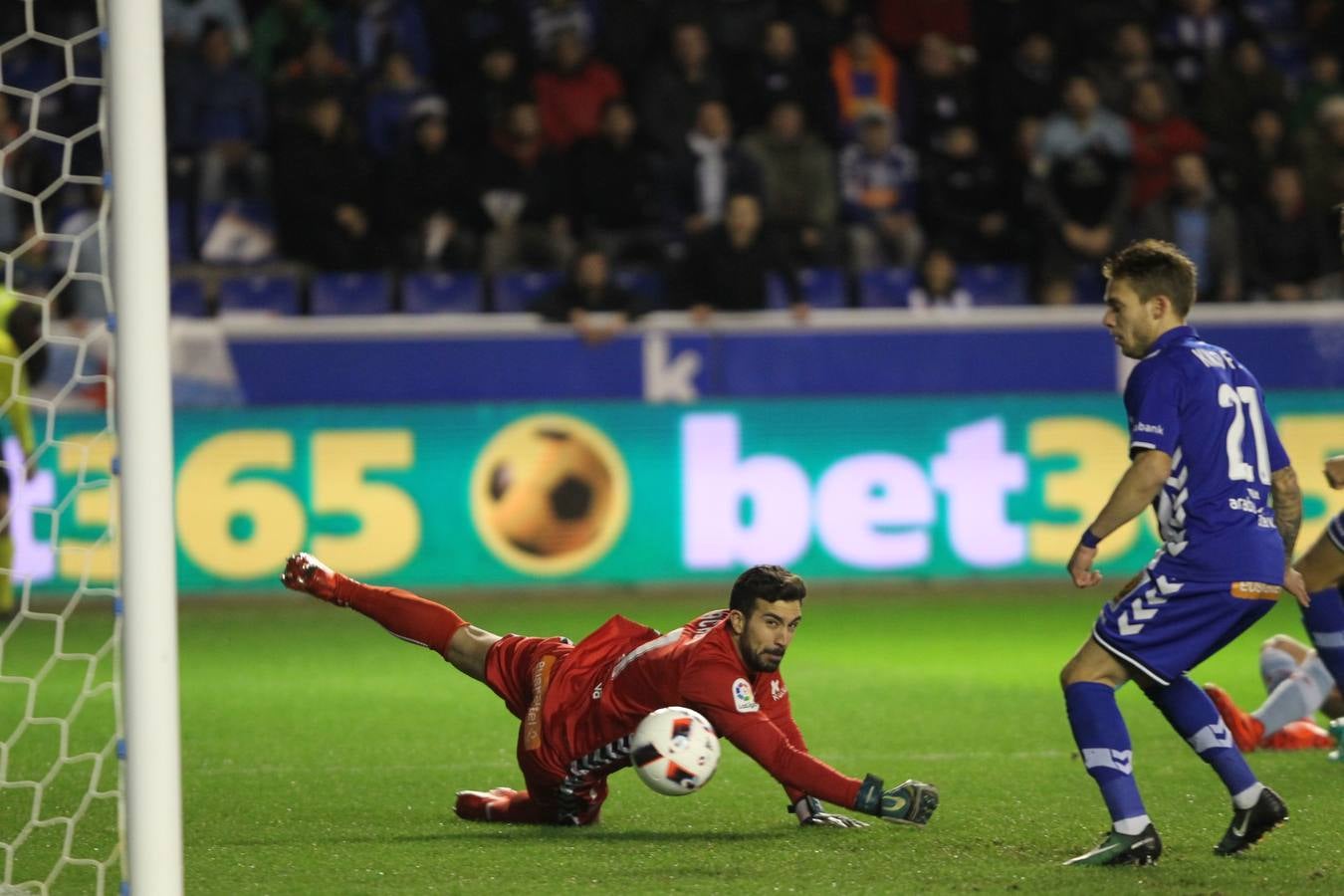 Semifinal de Copa entre el Alavés y el Celta