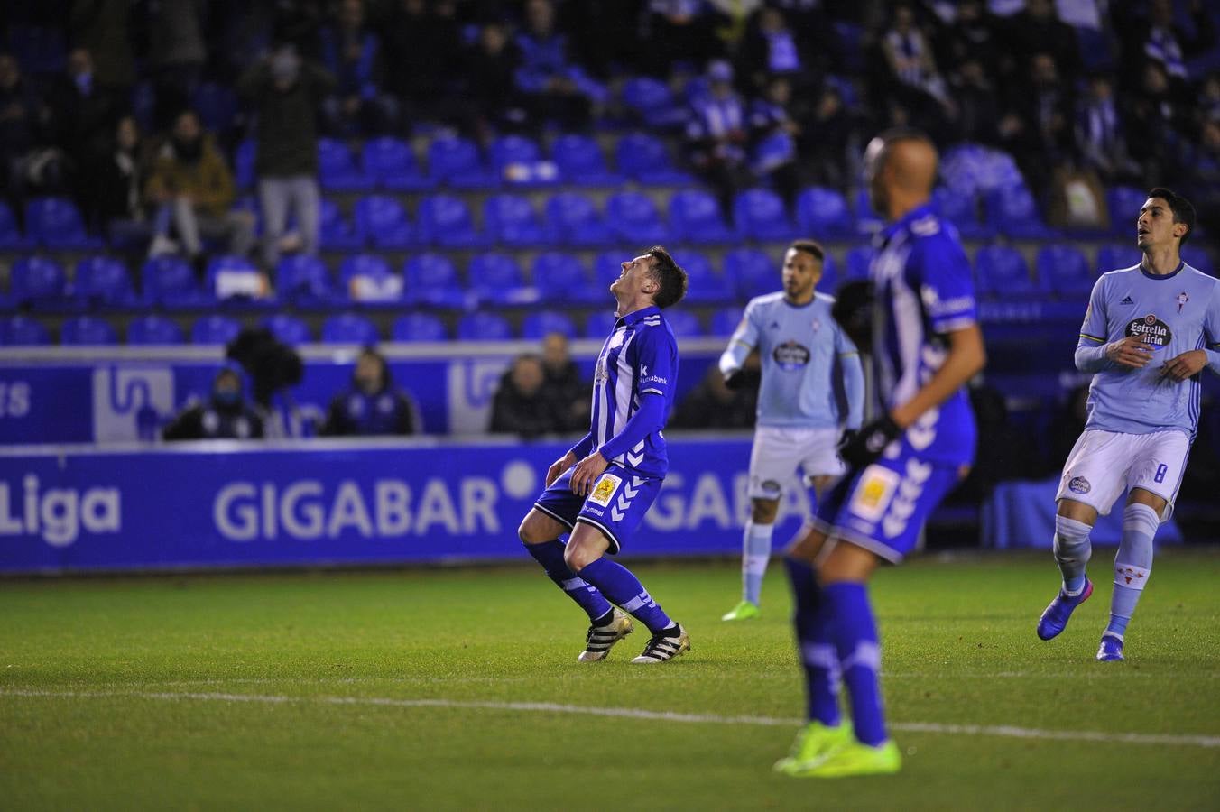 Semifinal de Copa entre el Alavés y el Celta