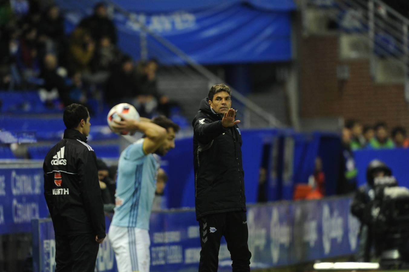 Semifinal de Copa entre el Alavés y el Celta