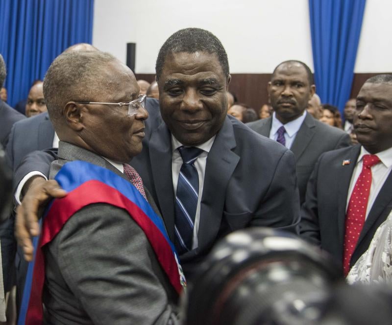El empresario Jovenel Moise toma posesión como nuevo presidente de Haití