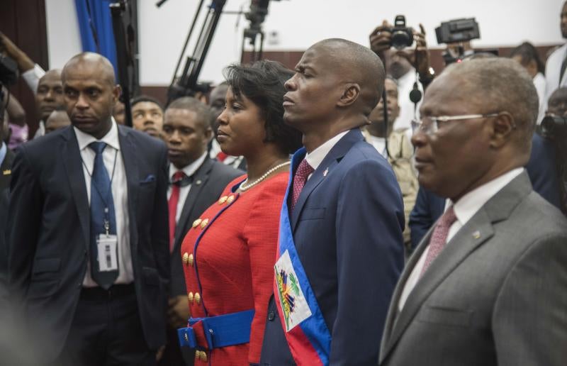 El empresario Jovenel Moise toma posesión como nuevo presidente de Haití