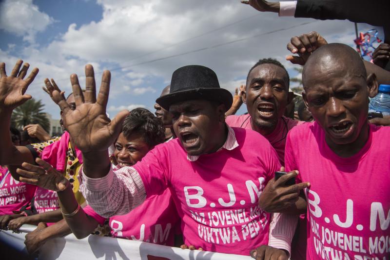 El empresario Jovenel Moise toma posesión como nuevo presidente de Haití